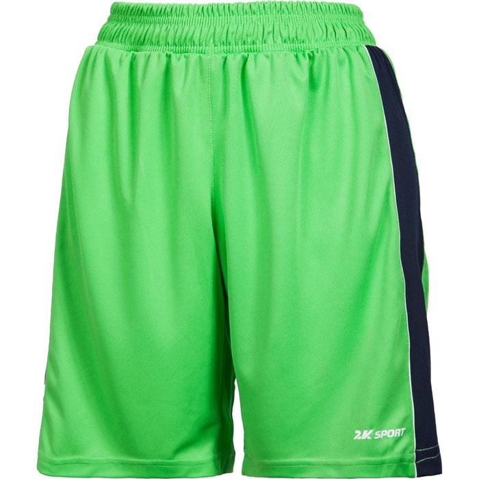 Женские баскетбольные игровые шорты 2K Sport Advance light-green/navy/white, L