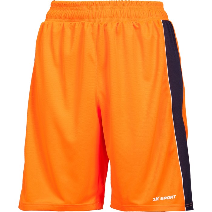 Женские баскетбольные игровые шорты 2K Sport Advance neon-orange/navy/white, L