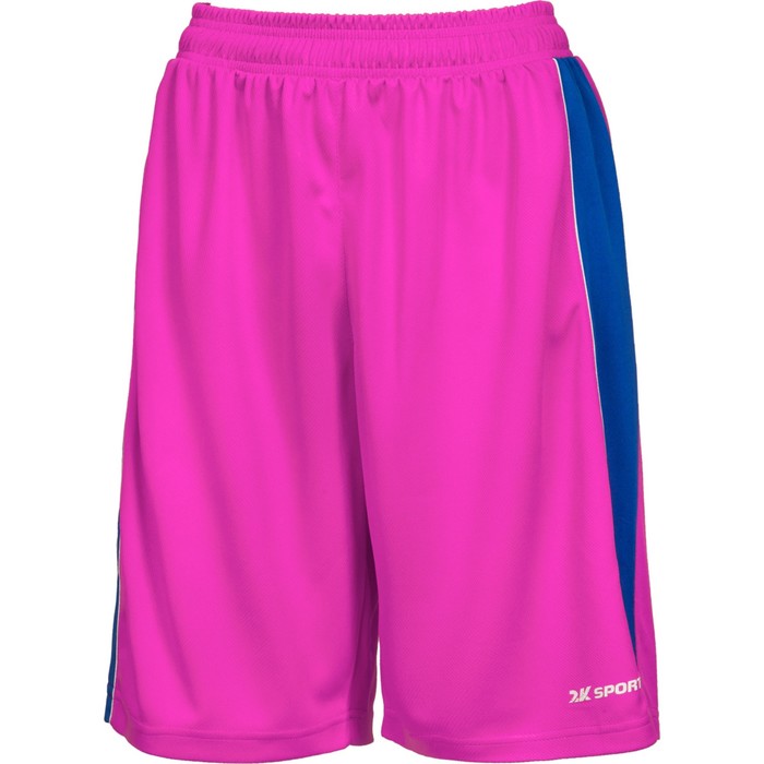 Женские баскетбольные игровые шорты 2K Sport Advance magenta/royal/white, L