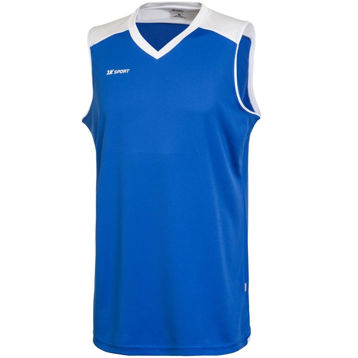 Баскетбольная игровая майка 2K Sport Rebound royal/white, M