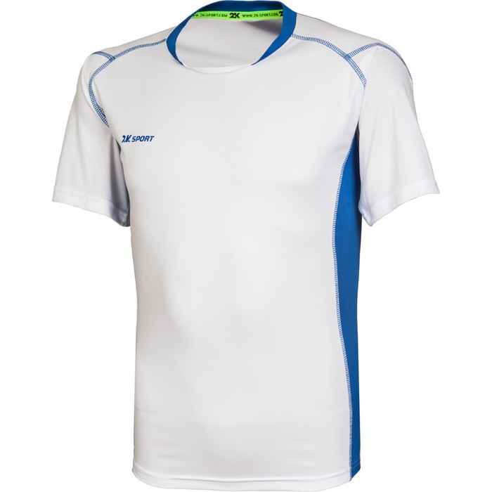 Футболка волейбольная 2K Sport Energy white/royal, M