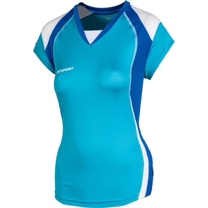 Женская волейбольная майка 2K Sport Energy sky-blue/royal/white, M