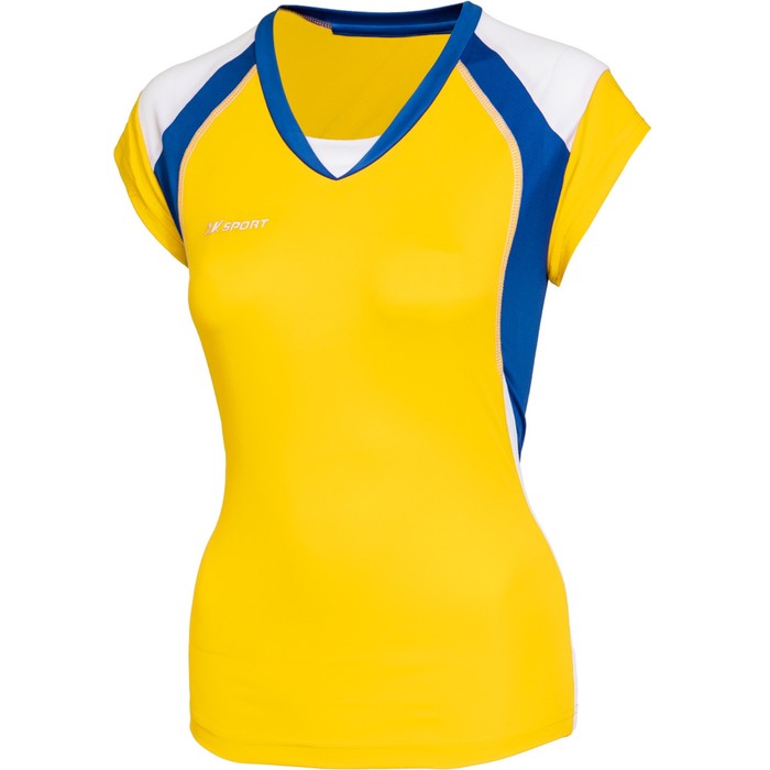 Женская волейбольная майка 2K Sport Energy yellow/royal/white, L