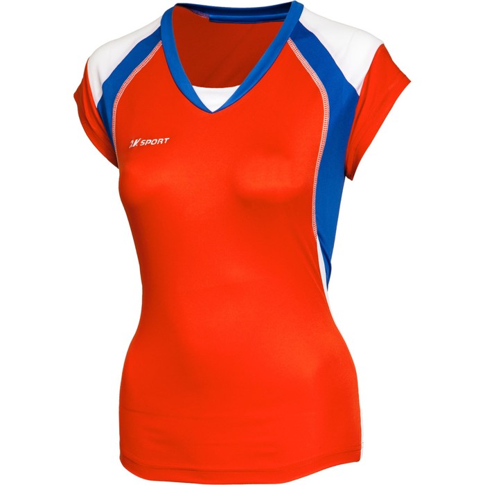 Женская волейбольная майка 2K Sport Energy red/royal/white, XS