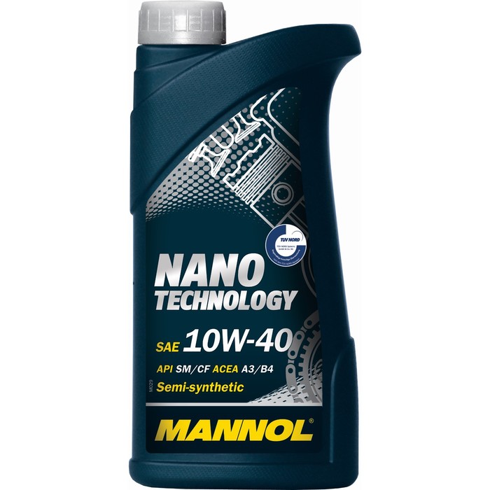 Масло моторное MANNOL 10w40 п/с Nano Technology CJ-4, 1 л