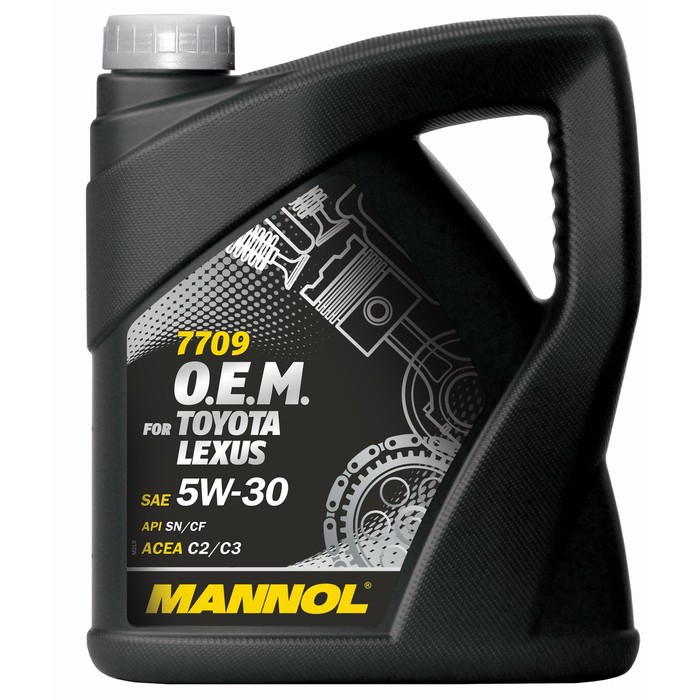 Масло моторное MANNOL 5w30 син. Toyota, Lexus 7709, 4 л