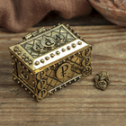 The cash chest with the fish desires, 3.6 x 2.6 cm