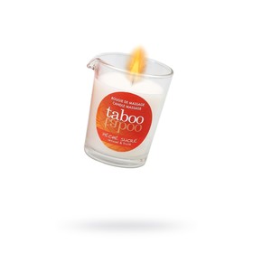 Свеча - аромасло для массажа RUF Taboo «Сладкий персик», возбуждающая, 60 г