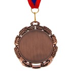 Медаль под нанесение, бронза, d=7 см - фото 45419