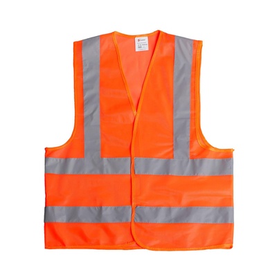 High-visibility jackets, reflective, class 3, 2XL, orange, GOST