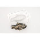 Пластиковая форма для мыла "Золотая рыбка" 10х5 см - фото 8195567