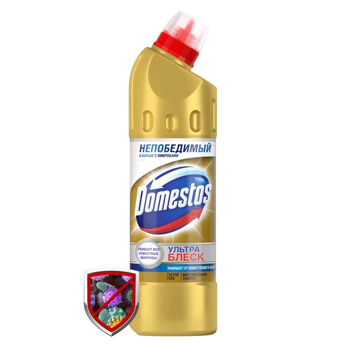 Средство чистящее для унитаза Domestos «Ультра блеск», 500 мл