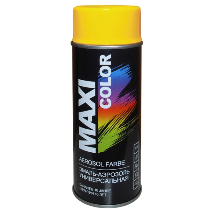 Эмаль-аэрозоль MAXI COLOR RAL1004, золотисто-жёлтая, 400 мл