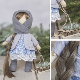 Интерьерная кукла «Маня», набор для шитья, 18.9 × 22.5 × 2.5 см