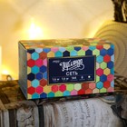 Гирлянда «Сеть» 1.6 × 1.6 м, IP20, прозрачная нить, 144 LED, свечение тёплое белое, 8 режимов, 220 В 3556874