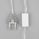 Гирлянда «Нить» 5 м с насадками «Клубки черничные», IP20, прозрачная нить, 20 LED, свечение белое, 220 В 3590720