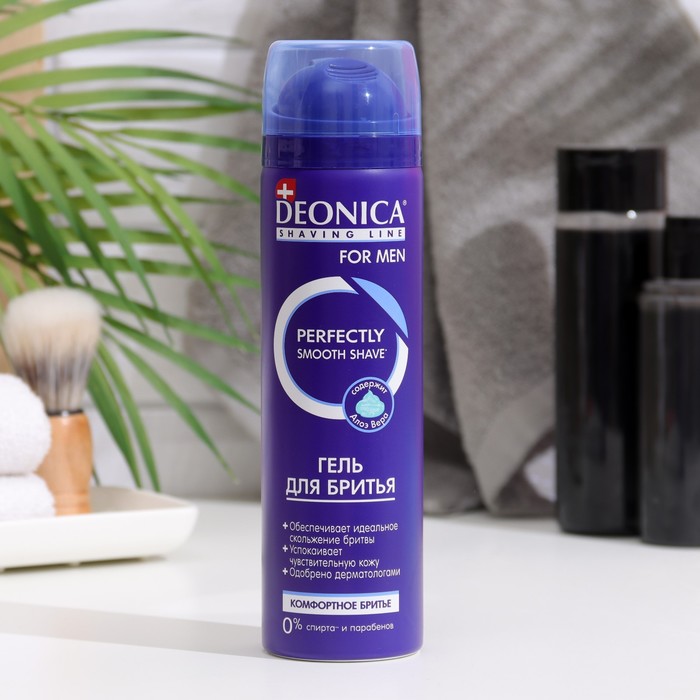 Гель для бритья Deonica for men комфорт, 200мл