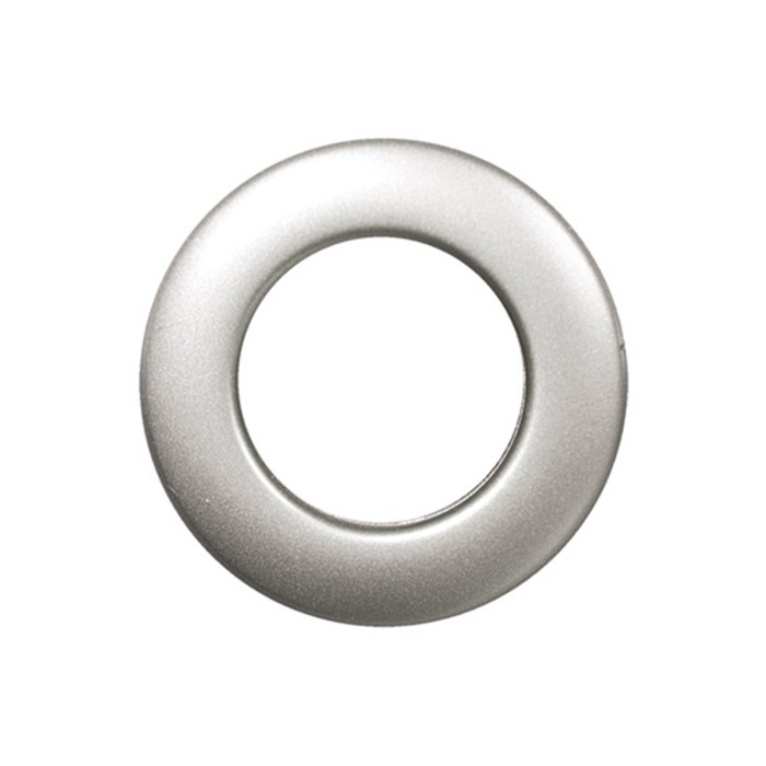 Люверсы для штор круглые (1 шт), d-25 мм, цвет серебряный