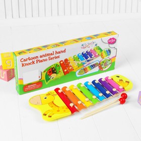Музыкальная игрушка «Металлофон. Жираф», 8 тонов в Донецке
