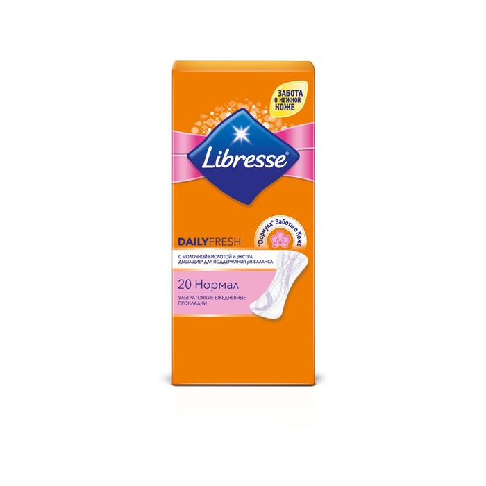 Ежедневные прокладки Libresse Dailyfresh Normal, 20 шт