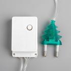 Гирлянда «Нить» 5 м с насадками «Шарики зелёные», IP20, прозрачная нить, 30 LED, свечение зелёное, 8 режимов, 220 В 3590703