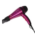 Hair dryer Luazon LGE-003, 2800Вт, 2 speed, 3 heat settings, pink-black
