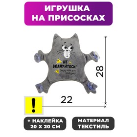 Набор автомобилиста «3-ий день за рулем!», 22 см х 4 см х 28 см 3471044