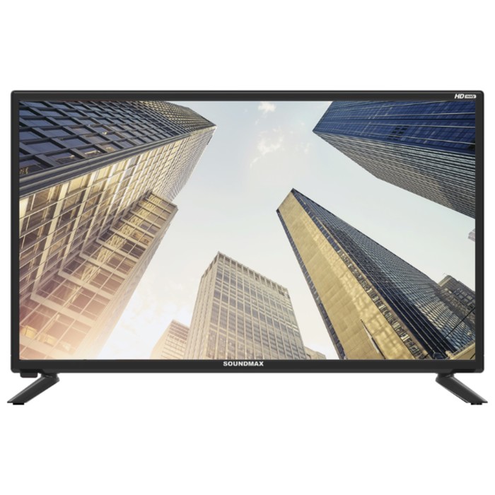 Телевизор Soundmax SM-LED28M04 28&quot;/1366x768/DVB-T2/1*HDMI/1*USB черный