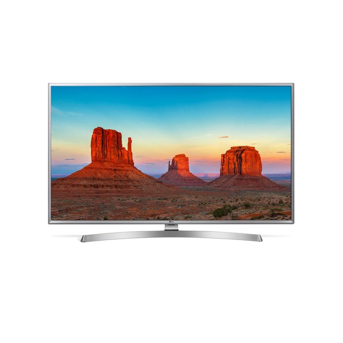 Телевизор LG 50UK6510 50&quot;/3840x2160/DVB-T2/C/S2/4*HDMI/2*USB/SmartTV серебристый