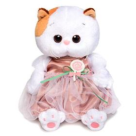 Мягкая игрушка «Кошечка Ли-Ли BABY» в платье с леденцом, 20 см