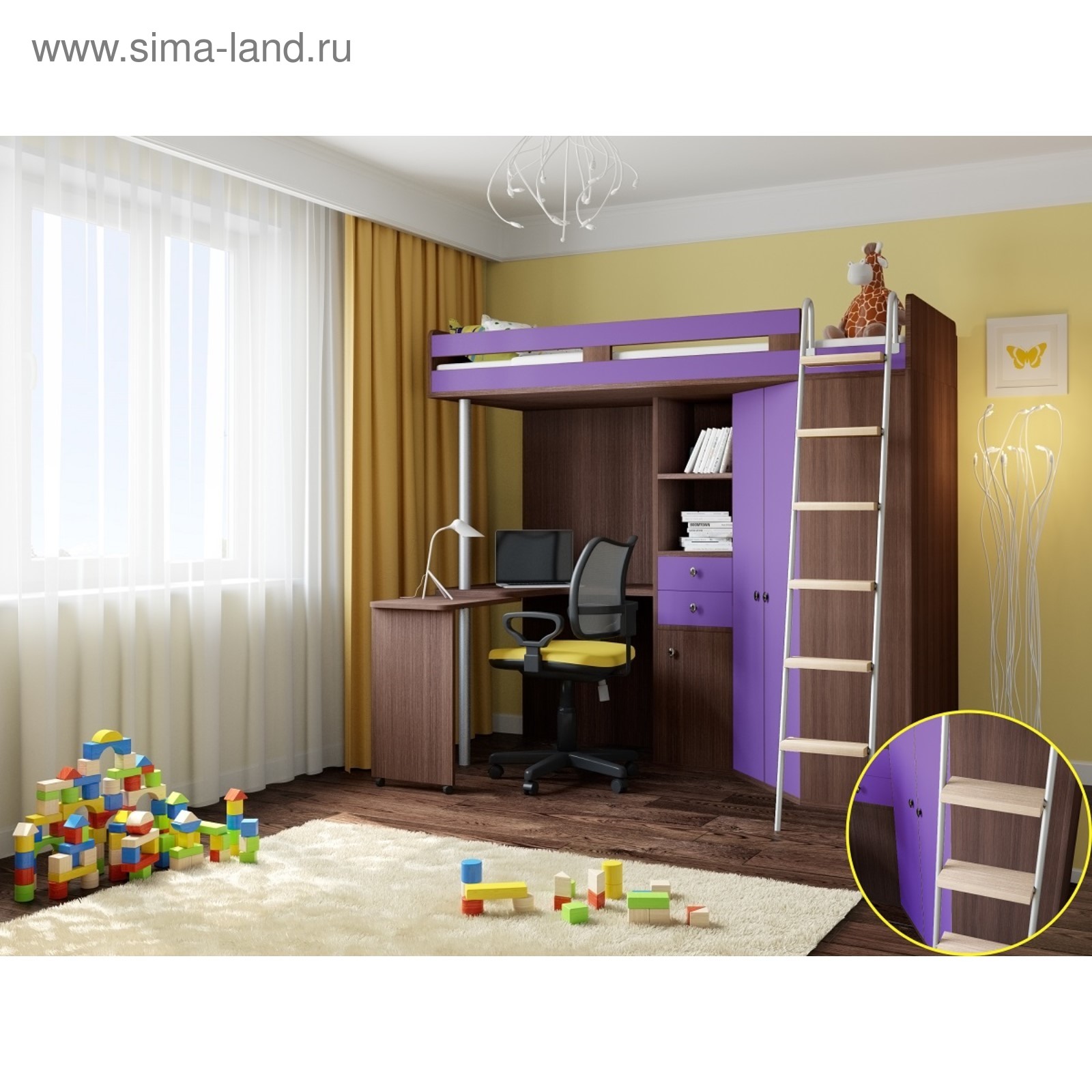 Кровать Стол Шкаф Фото