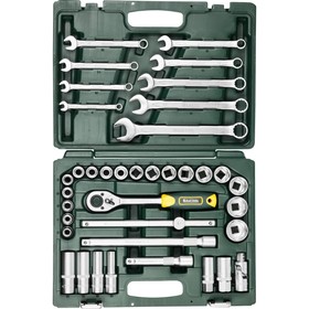 Набор торцевых головок KRAFTOOL 27886-H38, 1/2", 38 предметов 3911336