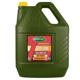 Масло моторное минеральное OILRIGHT М8В, 10 л 3969824