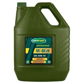 Масло моторное, минеральное OILRIGHT М8Г2К, 10 л 3969826