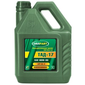 Масло трансмиссионное, OILRIGHT ТАД-17, 3 л 3969844
