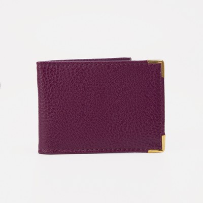 Horizontal business card holder, 1 row, 22 cardholder, color purple