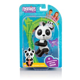 Интерактивная игрушка «Панда Дрю», 12 см