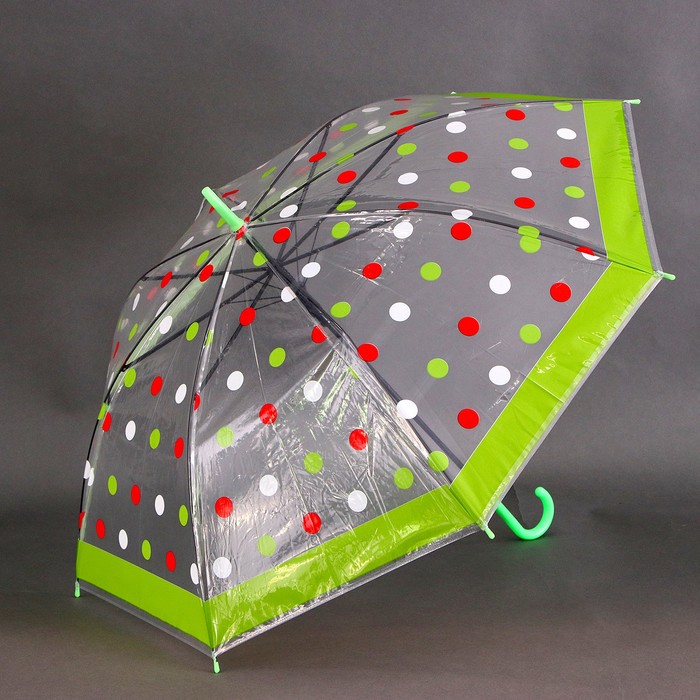Зонт детский «Кружочки», цвет МИКС - фото 609597