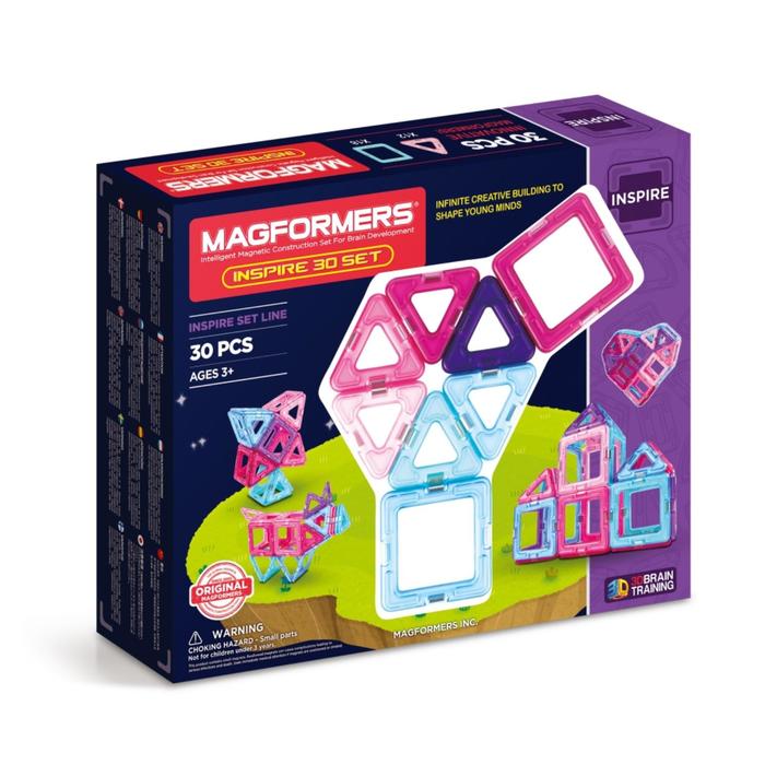 Магнитный конструктор MAGFORMERS Inspire 30 set