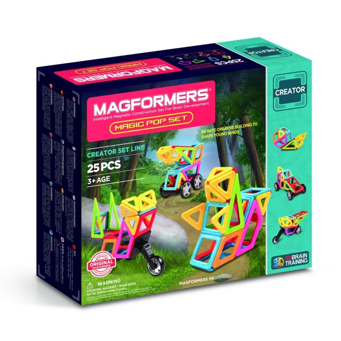 Магнитный конструктор MAGFORMERS Magic Pop