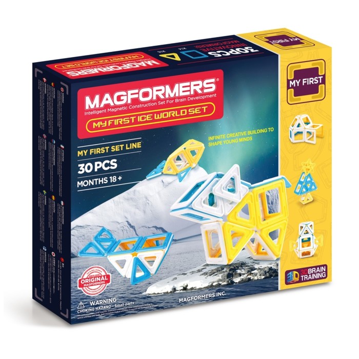 Магнитный конструктор MAGFORMERS Ice World