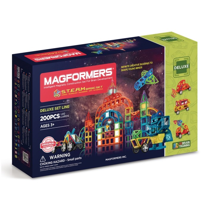 Магнитный конструктор MAGFORMERS S.T.E.A.M. Basic