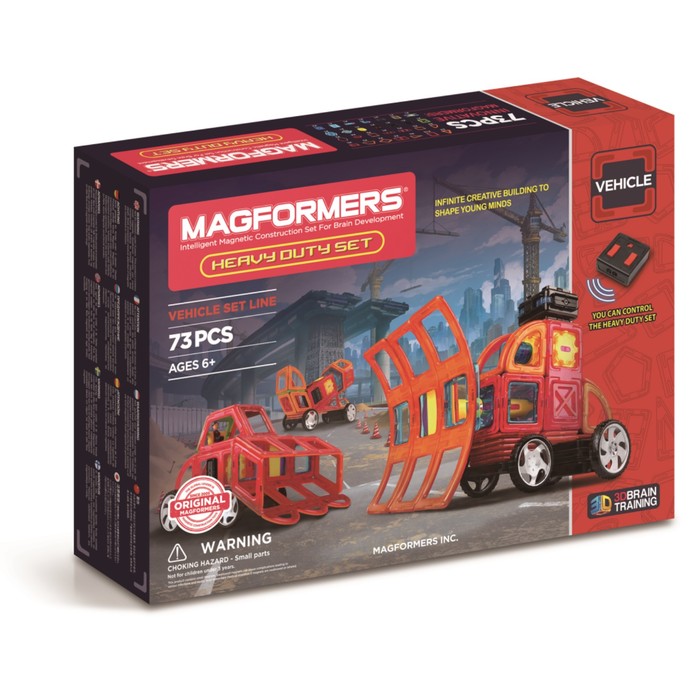 Магнитный конструктор MAGFORMERS Heavy Duty Set