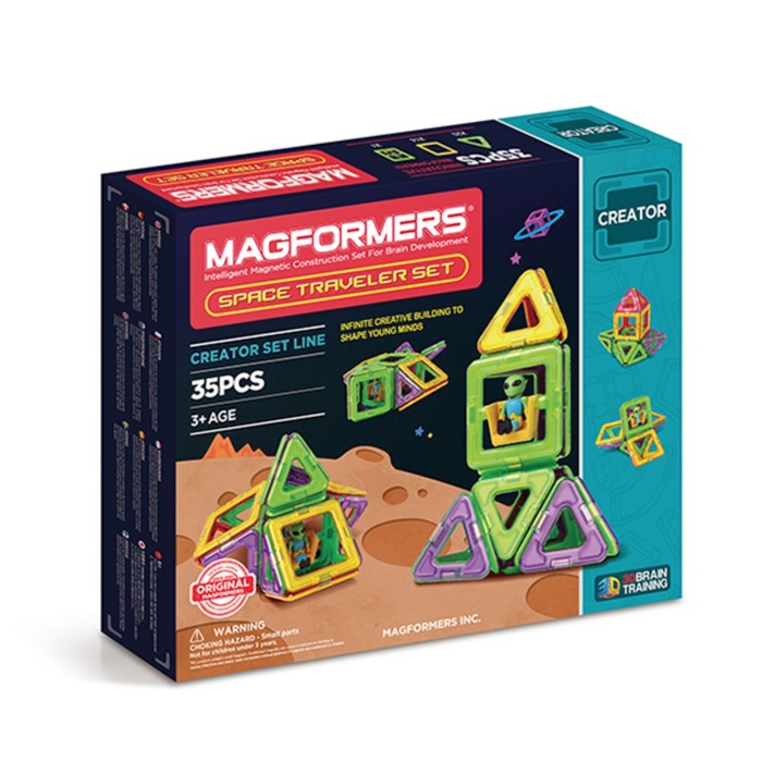 Магнитный конструктор MAGFORMERS Space Traveler set