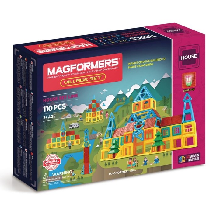 Магнитный конструктор MAGFORMERS Village Set