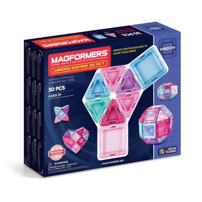 Магнитный конструктор MAGFORMERS Window Inspire 30 set