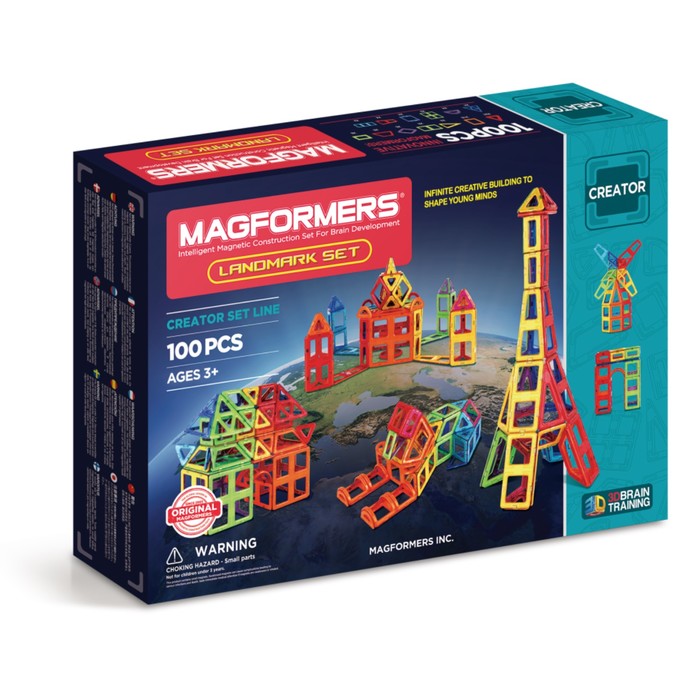 Магнитный конструктор MAGFORMERS Landmark set