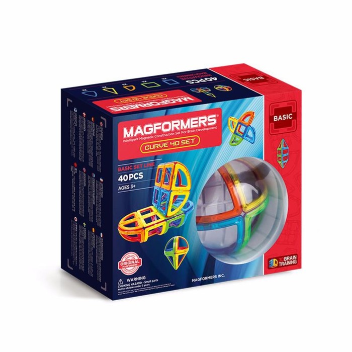 Магнитный конструктор MAGFORMERS Curve 40