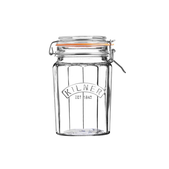 Банка гранёная Kilner, Clip Top, 950 мл