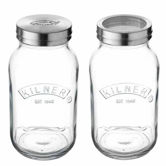 Банка с крышкой-ситом для муки Kilner, 1 л